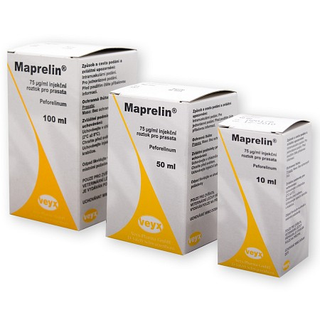 Maprelin inj. 10 ml, 50 ml